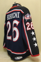 Worn for both seasons in Columbus. The inaugural season worn by Andy Taranto. The second season seanon worn by Elias Biachhii. Tie down front, SP logo on fron tleftchest and on right rear hem. Teir 1 logo also on left rear hem. Size 56 Made by SP