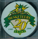 This special 20 year puck (1998-99) was available through the team store. It has the full sized USHL logo on the reverse.