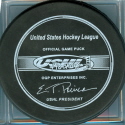 2009-10 OGP reverse. First season signed by new Commishner Skip Prince. 2010-11 same back as this one!!!