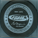 2006-07 Souvenir Puck reverse logo. Marked Official Licensed Product